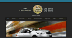 Desktop Screenshot of joesmobiledetailing.com